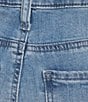 KUT from the Kloth Meg Stretch Denim High Rise Wide Leg Jeans, Color:Assertive/Light Wash - Image 4