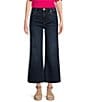 KUT from the Kloth Meg Wide Leg High-Rise Fab Ab Raw Hem Ankle Length Jeans, Color:Exhibited - Image 1