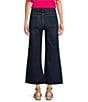 KUT from the Kloth Meg Wide Leg High-Rise Fab Ab Raw Hem Ankle Length Jeans, Color:Exhibited - Image 2