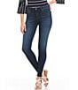 Color:Dark Goodly - Image 1 - Mia High Waisted Skinny Jeans