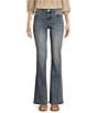 KUT from the Kloth Natalie Mid-Rise Flare Jean, Color:Worthy - Image 1