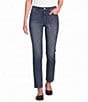 KUT From The Kloth Petite Size Blair Straight Leg Ankle Jean - Image 1