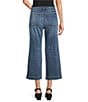 KUT from the Kloth Petite Size High Rise Patch Pockets Wide Leg Jeans, Color:Loyalty - Image 2