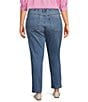Kut From The Kloth Plus Size Blair High Rise Seaming Side Panel Detail Ankle Jeans - Image 2