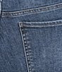 KUT from the Kloth Plus Size Catherine Mid-Rise Boyfriend Roll-Up Cuff Jeans, Color:Giving - Image 4