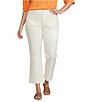 KUT from the Kloth Plus Size High Rise Patch Pocket Wide Leg Denim Pants - Image 1