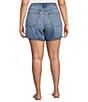 KUT from the Kloth Plus Size Jane Stretch Denim High Rise Shorts - Image 2