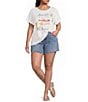 KUT from the Kloth Plus Size Jane Stretch Denim High Rise Shorts - Image 3