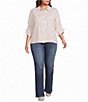 KUT from the Kloth Plus Size Mid Rise Bootcut Leg Jean - Image 3
