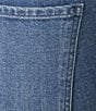 KUT from the Kloth Plus Size Siena High Rise Rolled Cuff Jeans, Color:Hallowed/Stone Wash - Image 4