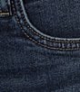 KUT from the Kloth Kut From The Kloth Rachael High Rise Straight Leg Raw Hem Mom Jean, Color:Explore Wash - Image 4