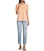 KUT from the Kloth Rachael Stretch Denim High Rise Fab Ab Technology Jeans, Color:Mature Multi - Image 3