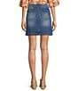 KUT from the Kloth Rosetta Denim Skirt, Color:Clever - Image 2
