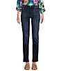 KUT from the Kloth Stevie High Rise Straight Leg Jean, Color:Enchantment - Image 1
