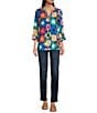 KUT from the Kloth Stevie High Rise Straight Leg Jean, Color:Enchantment - Image 3