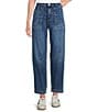 KUT from the Kloth Stretch Denim Ashton High Rise Barrel Jeans, Color:Medium Wash - Image 1