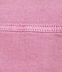 Color:Lavender - Image 4 - Stretch Denim Point Collar Long Sleeve Jacket