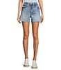 KUT from the Kloth Taylor High Rise Stretch Denim Shorts, Color:Freedom - Image 1