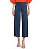 KUT from the Kloth Topaz High Rise Wide Leg Pants, Color:Ocean Blue - Image 1