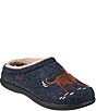 L..L. Bean Men's Daybreak Dog Motif Slippers - Image 2