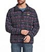 L.L .Bean Long Sleeve Mountain Classic Fleece Print Pullover - Image 1