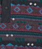 L.L .Bean Long Sleeve Mountain Classic Fleece Print Pullover - Image 4