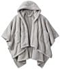 L.L.Bean L.L. Bean Cozy Plush Patch Pocketed Wearable Throw, Color:Gray - Image 4