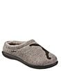 Color:Taupe/Chocolate Dog - Image 2 - Daybreak Scuff Dog Motif 2 Slippers