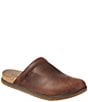 Color:Brown - Image 1 - Go Anywhere Leather Clogs