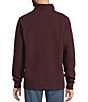 L.L. Bean Long Sleeve Lake Washed Double-Knit Quarter-Zip Pullover - Image 2