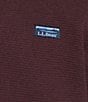 L.L. Bean Long Sleeve Lake Washed Double-Knit Quarter-Zip Pullover - Image 4