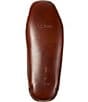 L.L. Bean Men's Leather Double-Sole Shearling Lined Slippers - Image 6