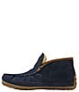 Color:Carbon Navy/Saddle - Image 4 - Men's Wicked Good Boot Moc Winter Slippers
