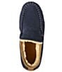 Color:Carbon Navy/Saddle - Image 5 - Men's Wicked Good Boot Moc Winter Slippers