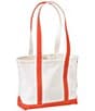 L.L.Bean Long Handle Boat and Tote Bag, Color:Orange - Image 1