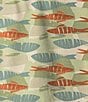 Color:Fair Aqua Fish Print - Image 4 - L.L. Bean Short Sleeve Tropic Wear Fish Print Shirt