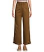 L.L.Bean 207 Vintage High Rise Wide Leg Stretch Denim Jeans, Color:Maple Brown - Image 1