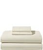 Color:Cream - Image 1 - 280-Thread Count Pima Cotton Percale Sheet Set
