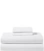 Color:White - Image 1 - 280-Thread Count Pima Cotton Percale Sheet Set