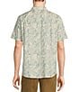 Color:Sailcloth Topo - Image 2 - All-Adventure Printed Short Sleeve Shirt