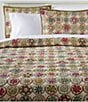 L.L.Bean Blooming Circles Patterned Cotton Sham - Image 4