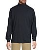 L.L.Bean Carefree Unshrinkable Turtleneck, Color:Navy Blue - Image 1