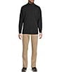 L.L.Bean Carefree Unshrinkable Turtleneck, Color:Black - Image 3