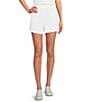 L.L.Bean Cloud Gauze High Rise Short, Color:White - Image 1