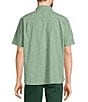 Color:Clover - Image 2 - Comfort Stretch Chambray Short Sleeve Shirt