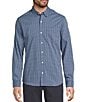 L.L.Bean Comfort Stretch Performance Long Sleeve Woven Shirt, Color:Clear Water - Image 1