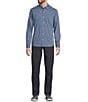 L.L.Bean Comfort Stretch Performance Long Sleeve Woven Shirt, Color:Clear Water - Image 3