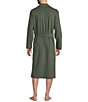 L.L.Bean Comfort Stretch Robe, Color:Thyme - Image 2