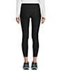 Color:Midnight Black - Image 2 - Everyday Performance Knit High Rise Pocketed Cropped Leggings