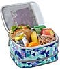 L.L.Bean Expandable Printed Lunch Box, Color:Fresh Mint Prism - Image 4